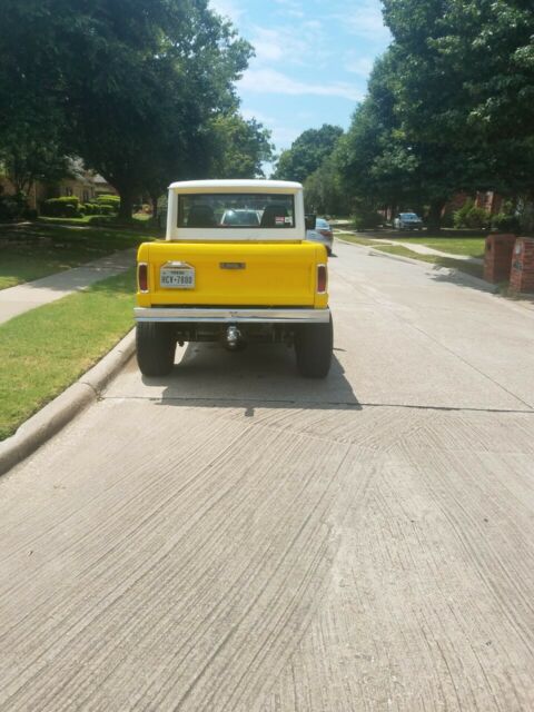 1966 ford bronco original half cab