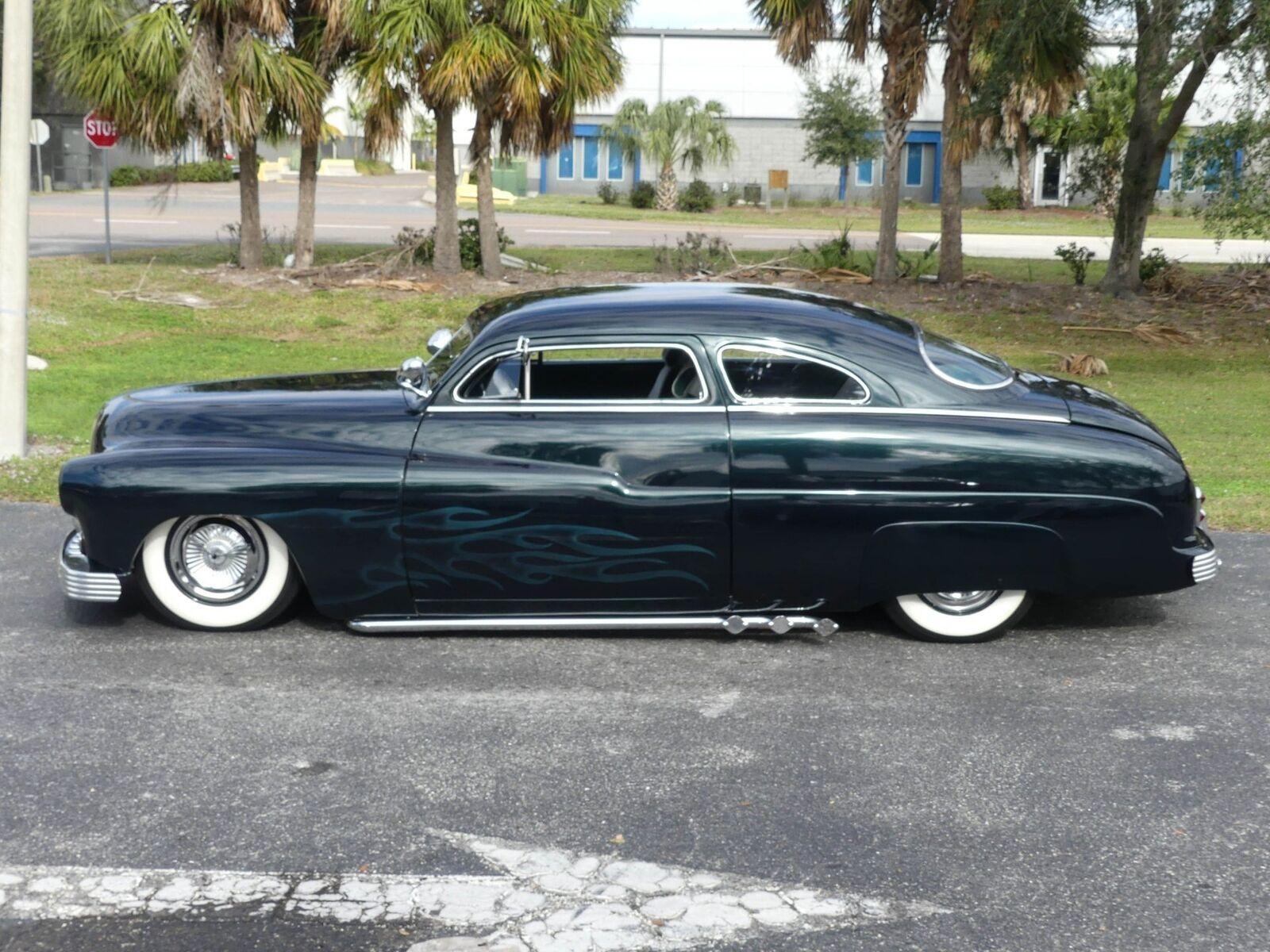 1950 mercury coupe lead sled 327 cid v8 engine