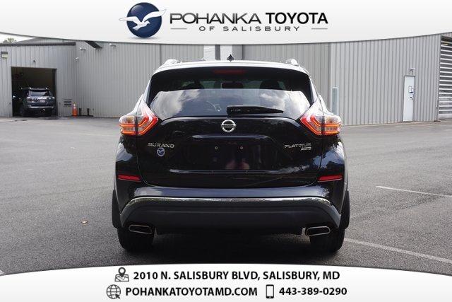 used 2015 nissan murano platinum salisbury, md 21801 for sale in salisbury, maryland