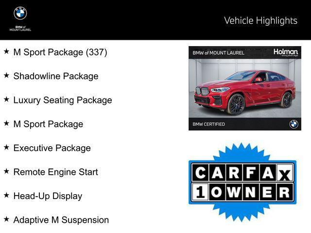 2023 bmw x6 xdrive40i