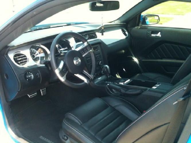obo 2013 ford mustang v6 premium grabber blue in frisco, tx