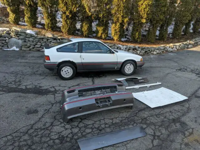 1985 honda civic crx 1500 86k original miles runs and drives good project/parts
