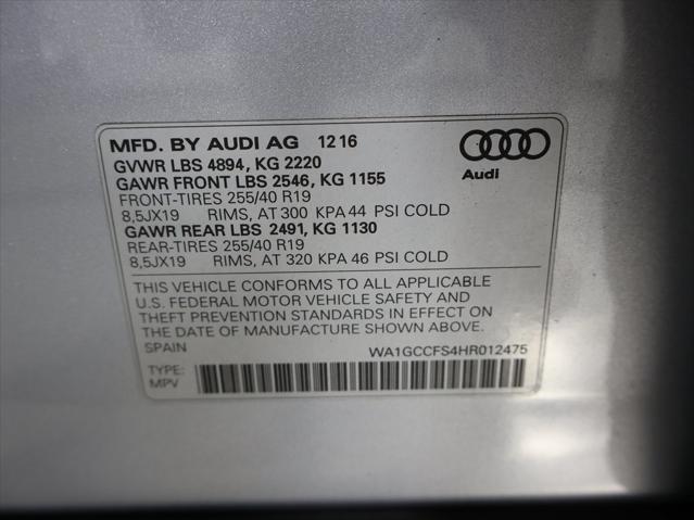 2017 audi q3 2.0t prestige