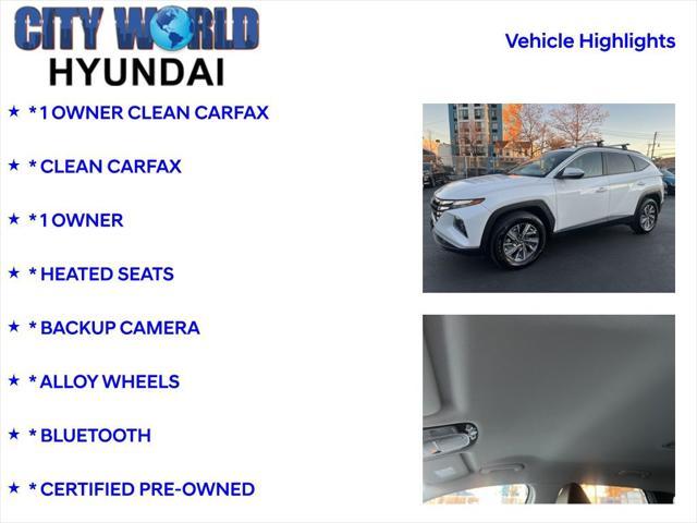2022 hyundai tucson hybrid blue