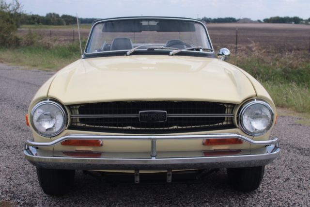 1970 triumph tr-6 convertible w/ rare hardtop