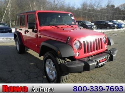 2016 jeep wrangler unlimited sport 4x4 sport 4dr suv for sale in auburn, maine