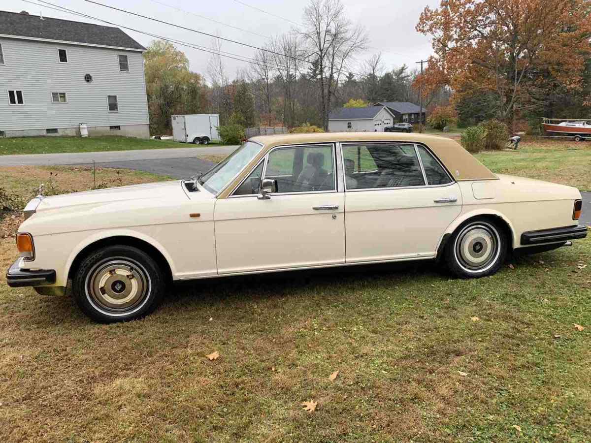 1986 rolls-royce silver spur sedan brown rwd automatic