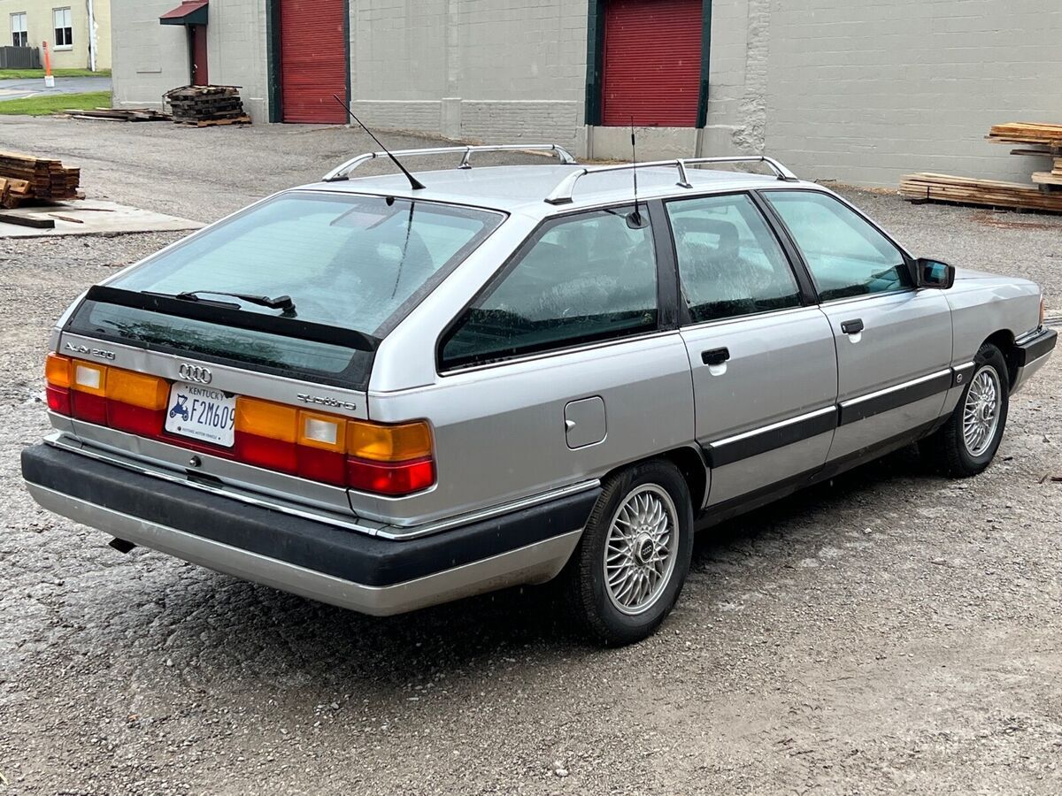 1990 audi 200 quattro wagon grey quattro