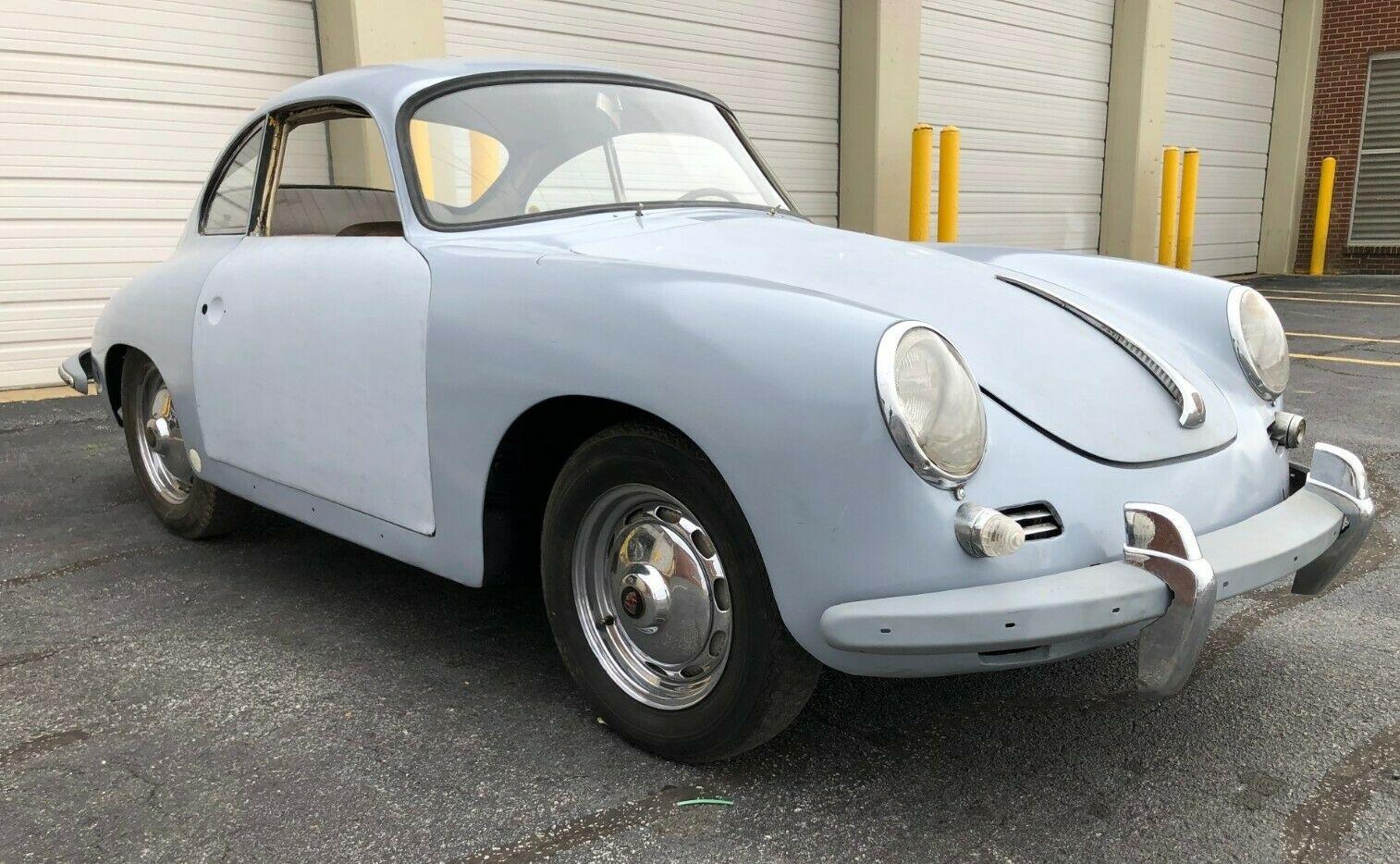 1963 porsche 356 1.6 liter super 90 engine 4 speed manual gear box