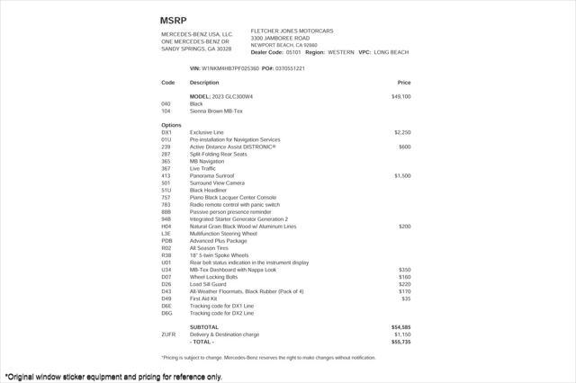 2023 mercedes-benz glc 300 4matic
