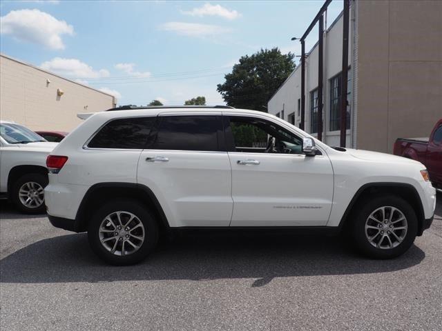 used 2016 jeep grand cherokee 4wd limited palmyra, pa 17078 for sale in coffeetown, pennsylvania