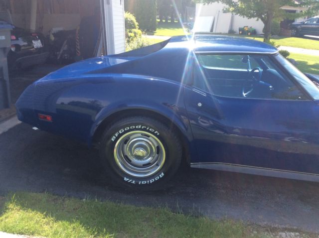 chevy corvette l48 1977 numbers matching, no reserve, 40,505 original miles