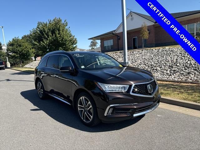 2017 acura mdx 3.5l w/advance & entertainment pkgs