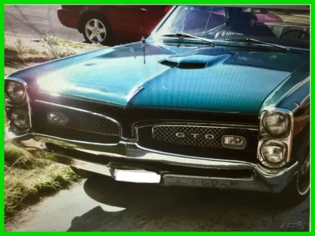 1967 pontiac gto coupe 400ci turbo 400 automatic matching numbers hardtop