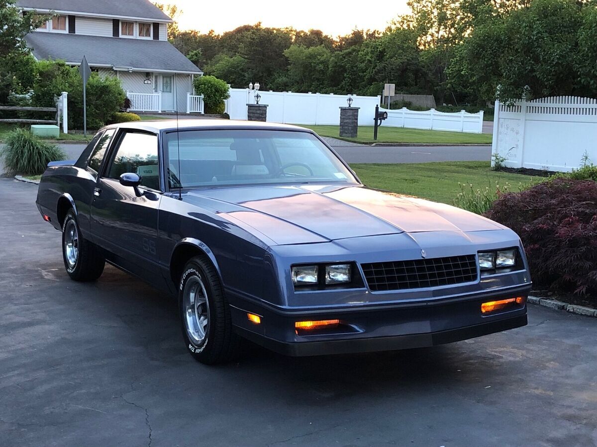 1983 chevrolet monte carlo blue rwd automatic