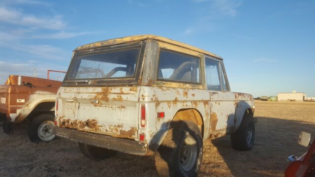 1971 ford bronco project