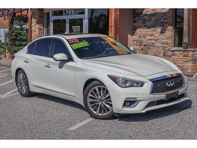 2022 infiniti q50 3.0t luxe