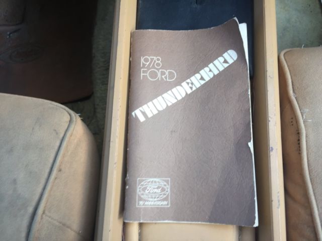1978 ford thunderbird town landau special order