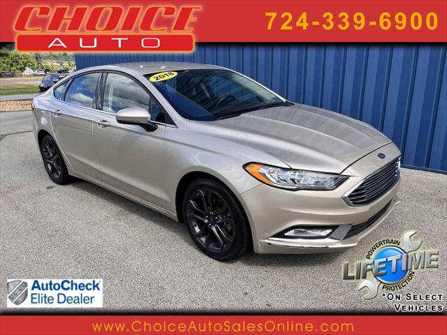 2018 ford fusion se