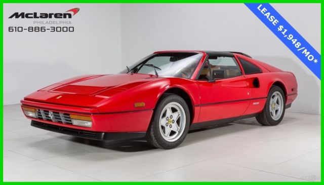 1988 used ferrari 328 gts targa v8 manual transmission