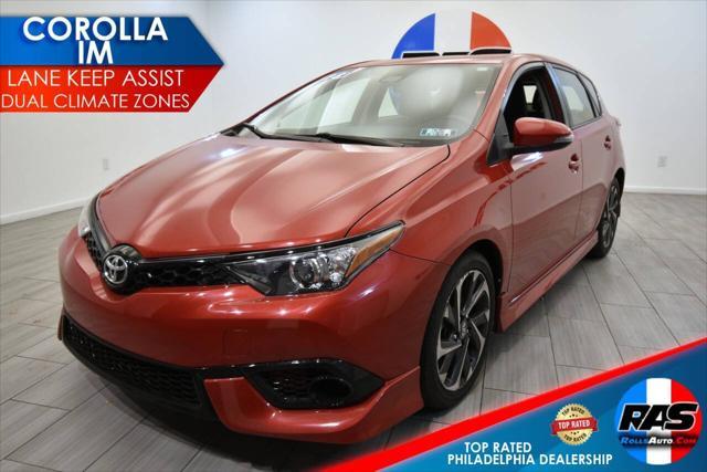 2018 toyota corolla im base