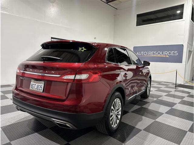 2018 lincoln mkx select