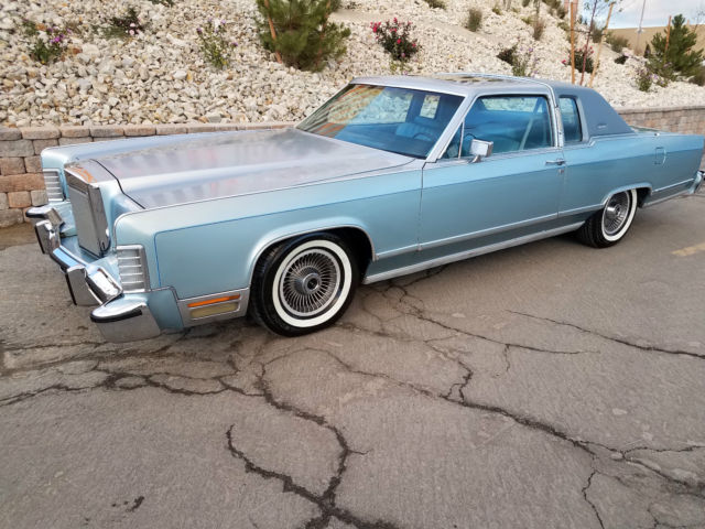 1979 lincoln continental town coupe with extremely low original miles must see