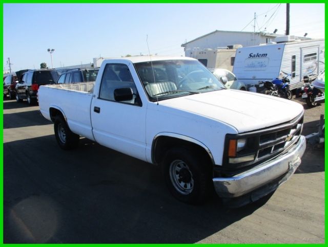 c 1991 chevrolet c1500 wt used 4.3l v6 12v manual no reserve
