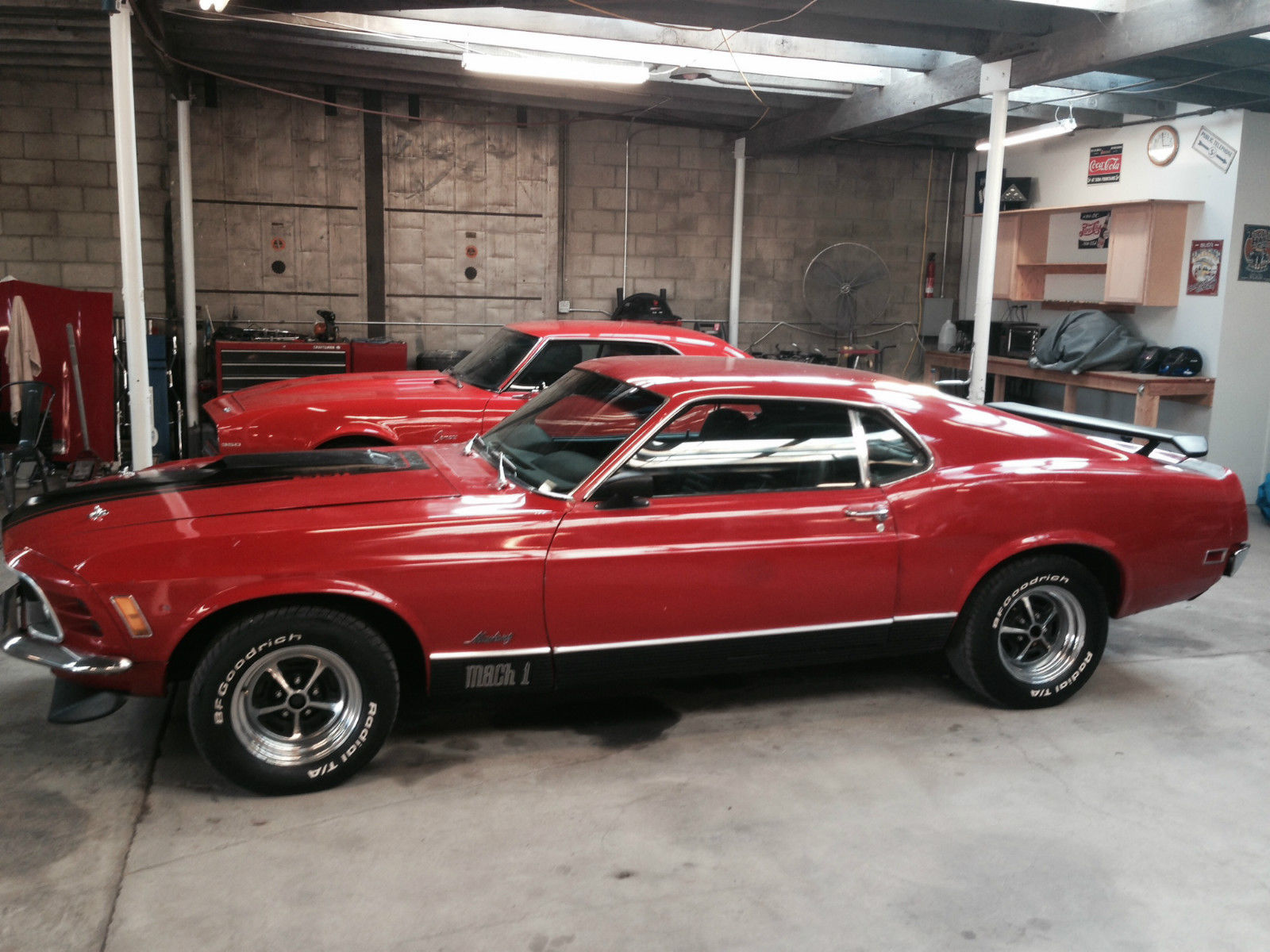1970 ford mustang mach i fastback 2-door 5.8l