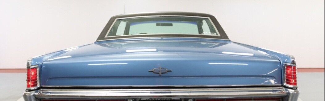 1968 lincoln continental blue