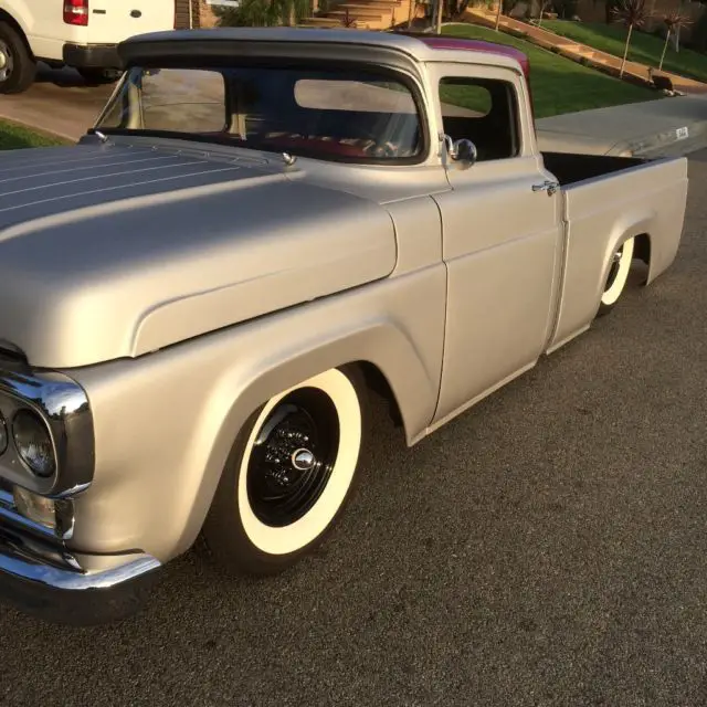 1960 ford f100 chopped bagged kustom
