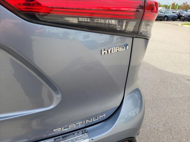 2021 toyota highlander hybrid platinum
