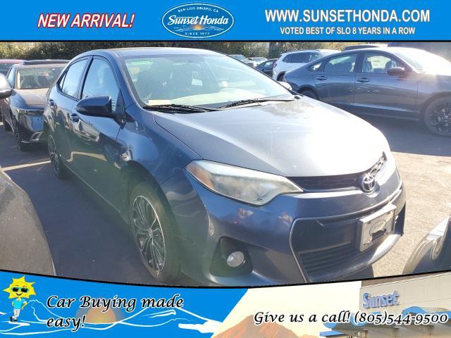 2016 toyota corolla s plus