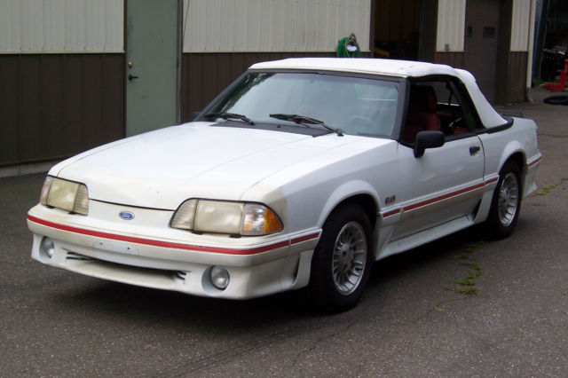 1989 mustang gt convertible 5.0 auto