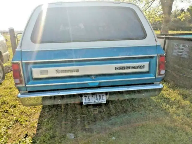 pre-owned 1985 2 wheel drive dodge ramcharger