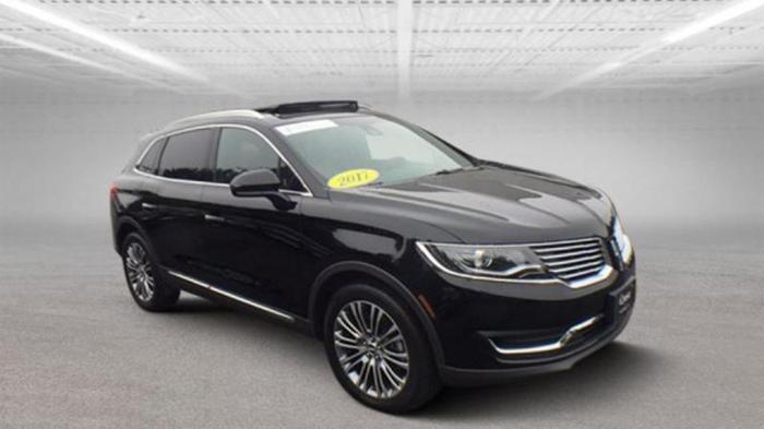 2017 lincoln mkx reserve awd reserve 4dr suv for sale in new haven, connecticut