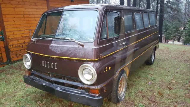 1969 dodge a108 a100 sportsman is one of those rare barn finds!
