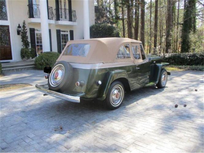 1951 willys jeepster in cadillac, michigan