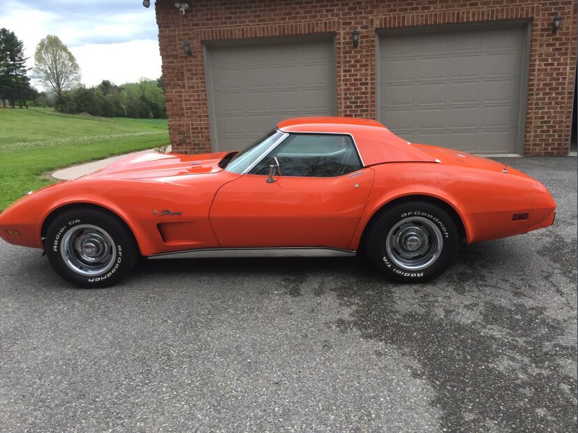 1975 chevrolet corvette stingray convertible
