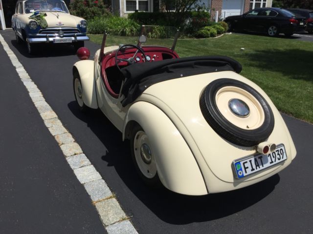 1939 fiat topolino cabrio