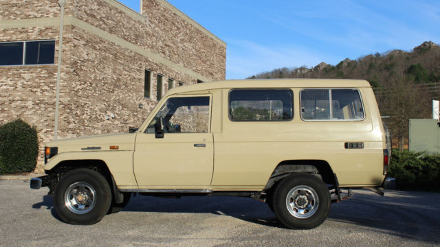 toyota land cruiser: bj75 troop carrier