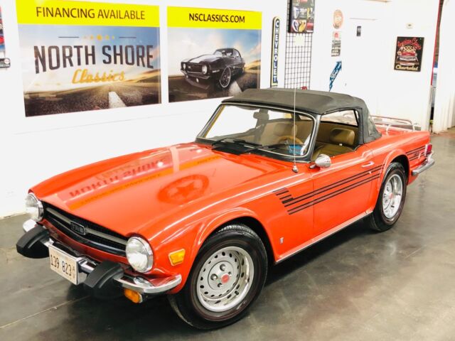 1976 triumph tr6, beige/tan with 96,720 miles available now!