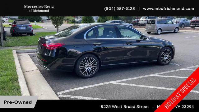 2022 mercedes-benz c-class 4matic sedan