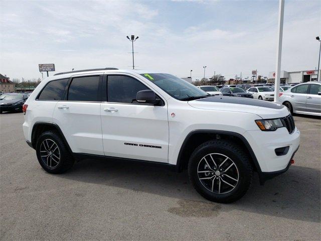 used 2017 jeep grand cherokee 4wd trailhawk broken arrow, ok 74012 for sale in broken arrow, oklahoma