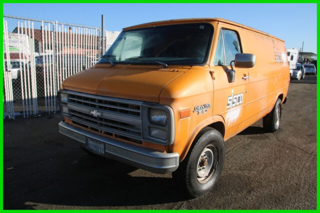 1990 chevrolet g30 van v8 5.7l automatic no reserve