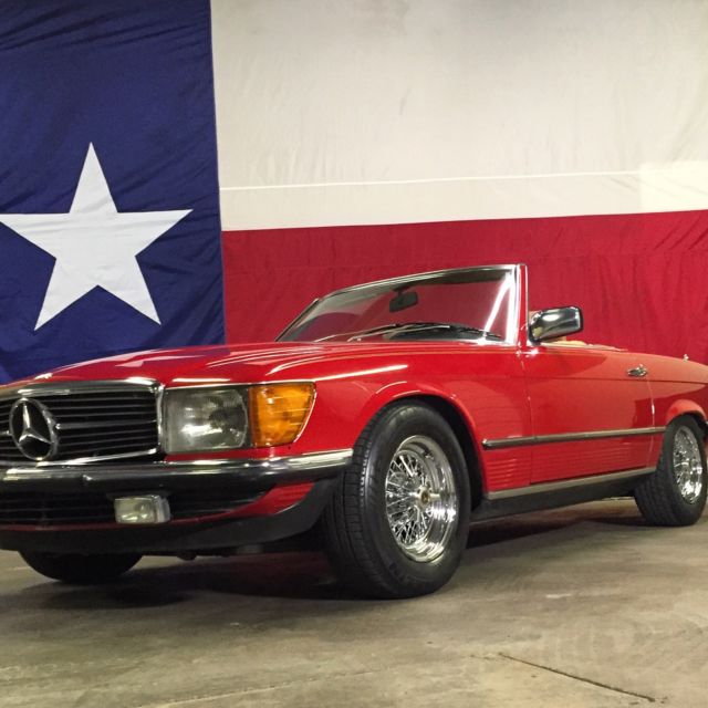 **1984 mercedes-benz 500sl euro roadster**