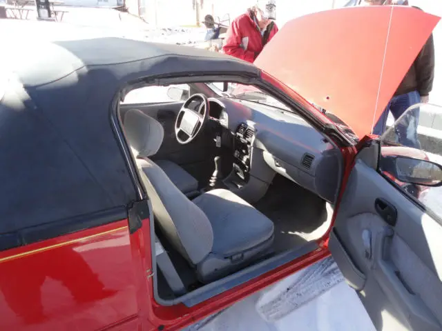 1993 geo metro convertible lsi, 84k orig miles, 3 cyl, 5 speed
