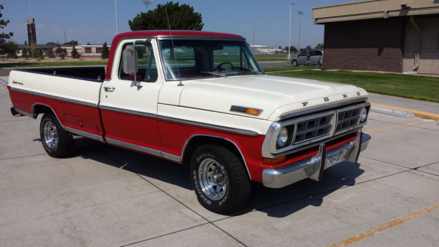 classic ford truck, 1971 f-100 sport custom