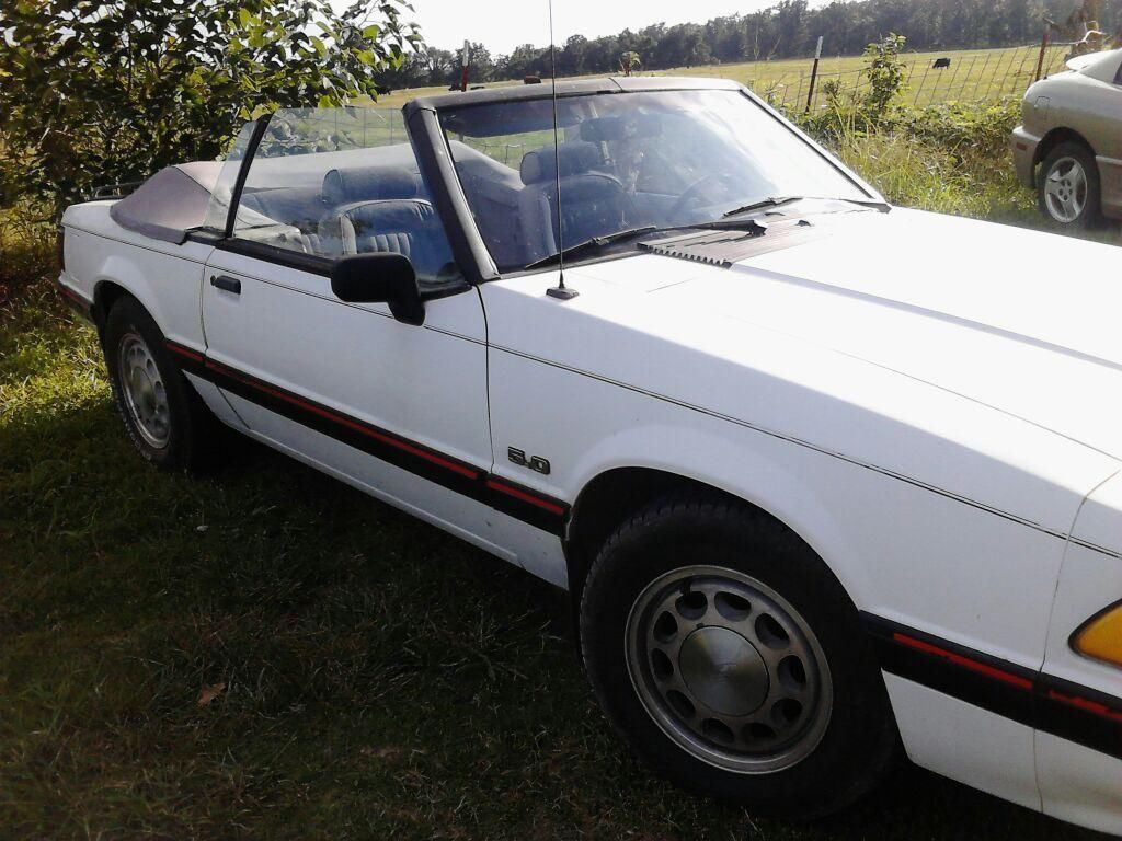 1991 ford mustang lx convertible 2-door 5.0l