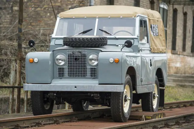 land rover 88 series ii /a "frame-off" restored